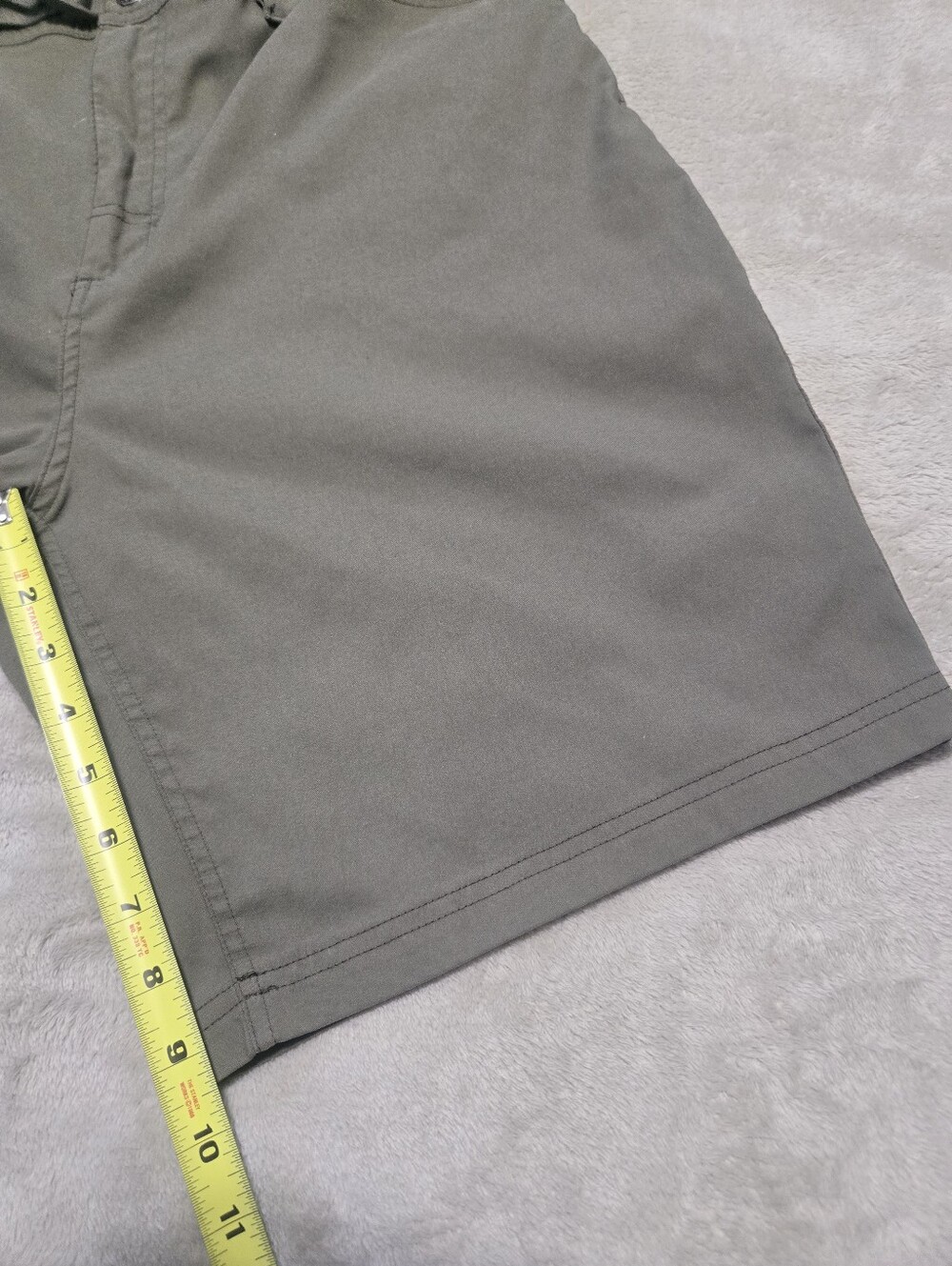 Gerry Weber Olive Green Athletic Shorts with Webbing Belt Mens Size 40 Hiking - Picture 7 of 9